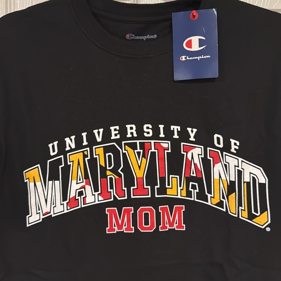 Universityy of Maryland Mom shirt size Smalll NWT - Picture 2 of 4